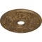 Ekena Millwork Acanthus Twist Medallion (Canopies up to 8 3/8"), 23 5/8"OD x 4 5/8"ID x 1 7/8"P, Rubbed Bronze CM23ACRZS - alternate 4